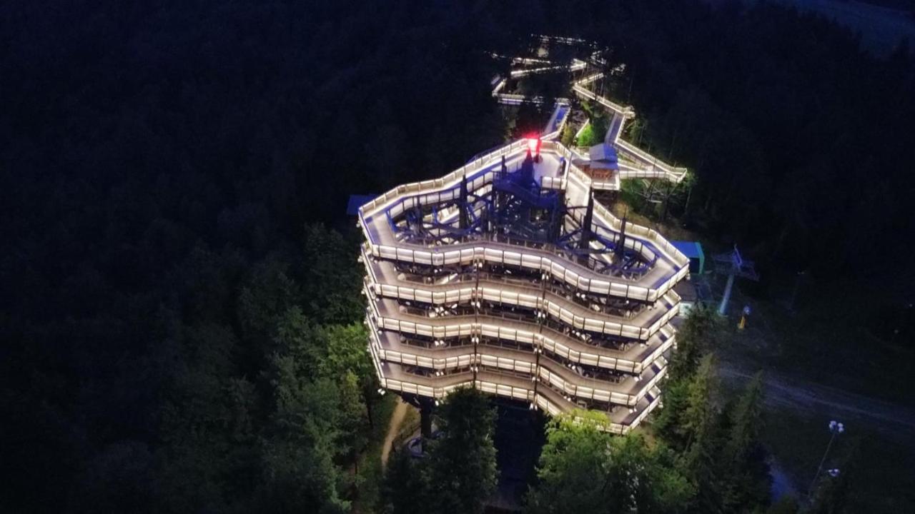 WILLA MAŁE ALPY 300 m OD 2 KOMPLEKSÓW NARCIARSKICH SŁOTWINY-ARENA Krynica-Zdrój Exterior foto